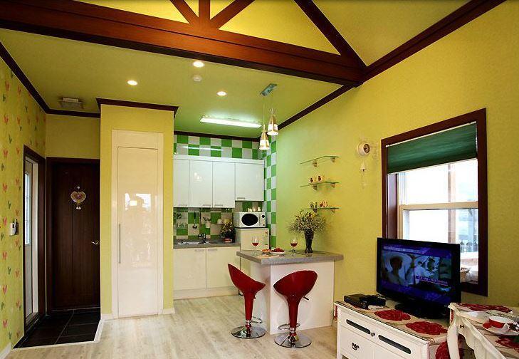 Rainbow Hill Pension Namhae Exterior photo